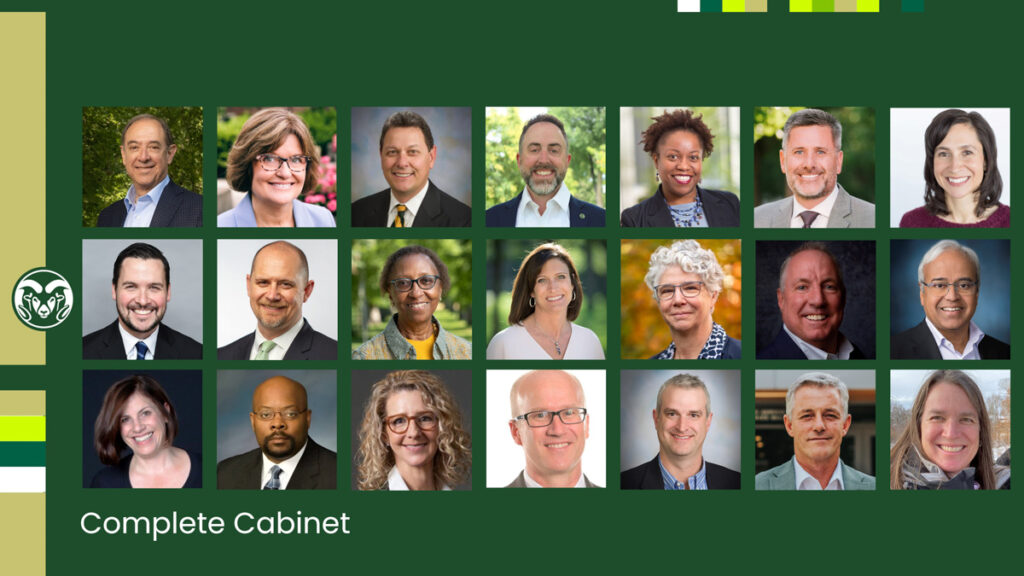 President's Cabinet at CSU